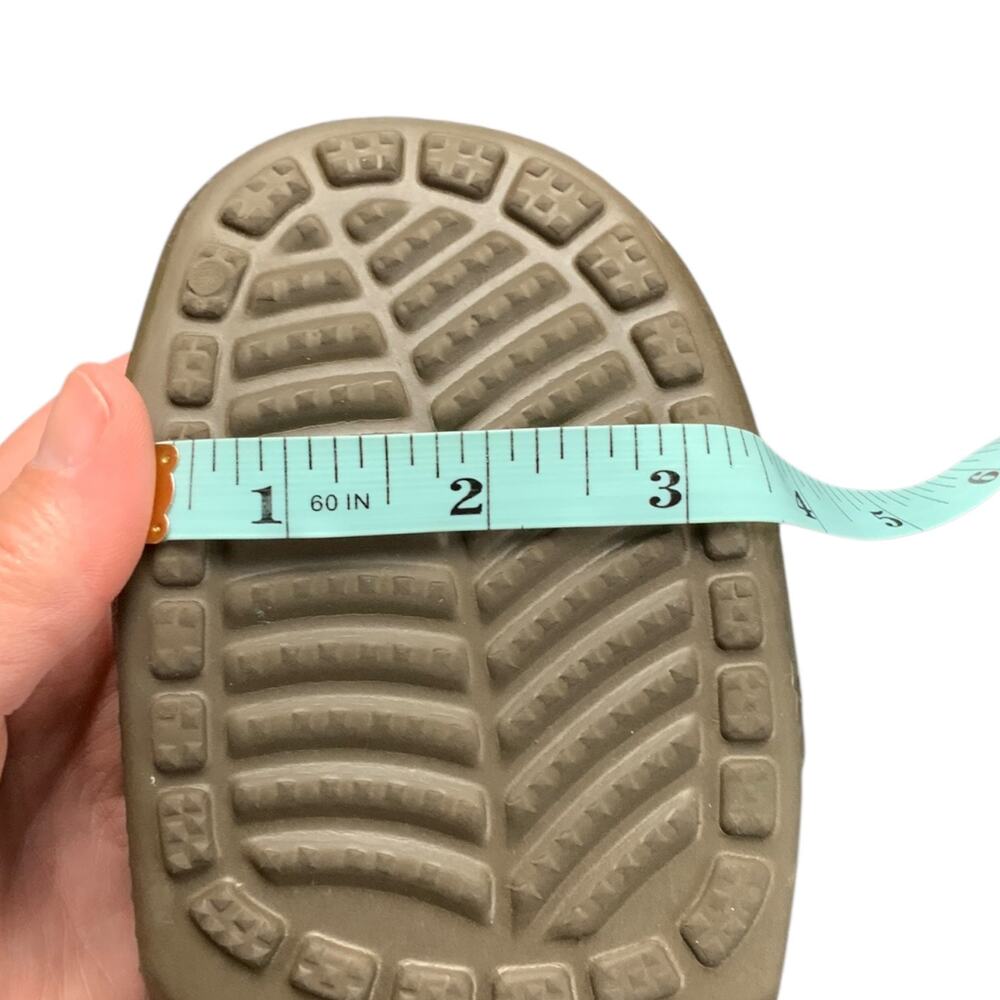 Crocs Mary Jane Slip On Shoes Brown Women’s Size 8 Comfort Casual Flats - Picture 8 of 8